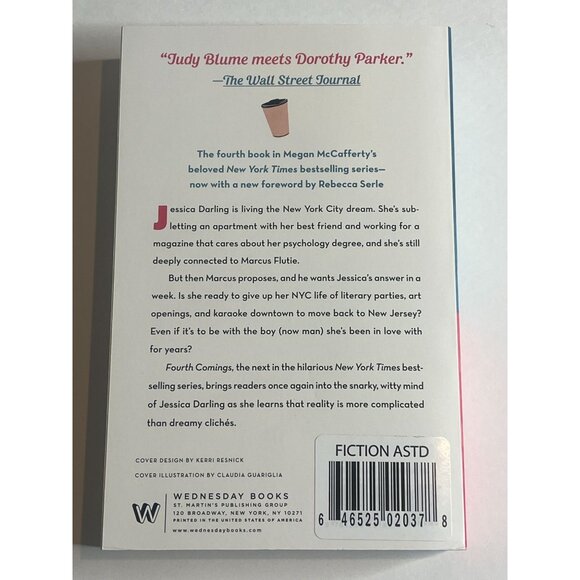 Fourth Comings Jessica Darling Novel Book 4 Megan McCafferty Teen Fiction Funny - Picture 6 of 6